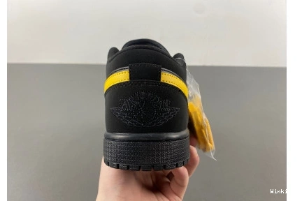 1  Air 553558-071 'Black Low Gold' University Jordan 0708